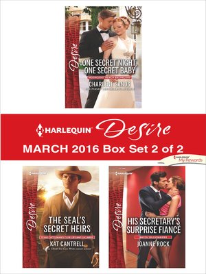 cover image of Harlequin Desire March 2016, Box Set 2 of 2
